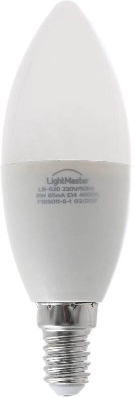 Лампа світлодіодна LightMaster (2000301977962) 8Вт, E14, 4000K